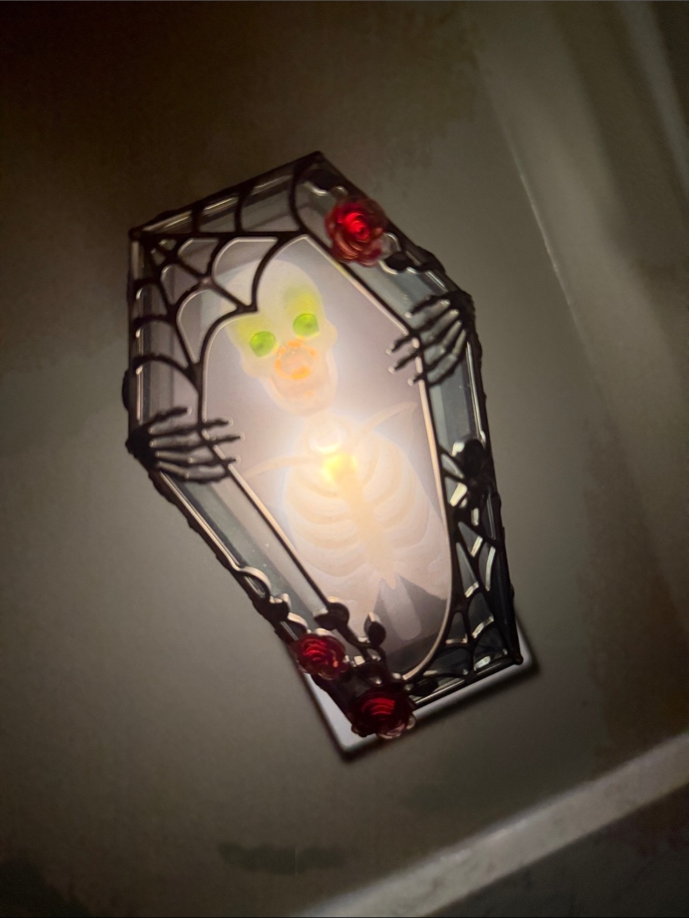 Bath & Body Works Black Coffin Mirror wall flower plug in